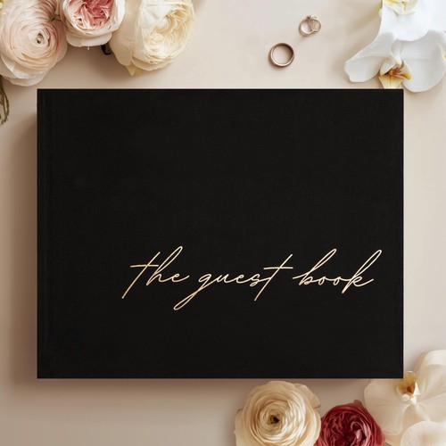 Wedding guest book for - guest,