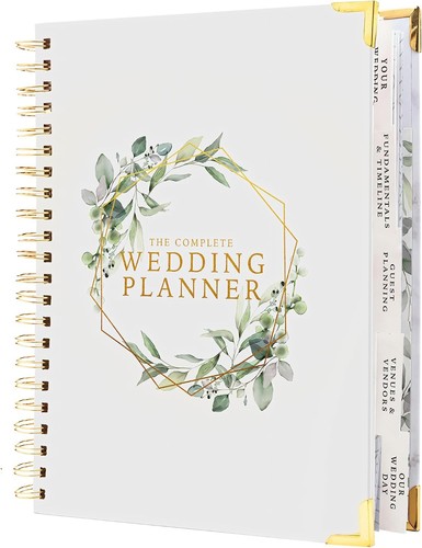 Floral wedding planner book - floral,