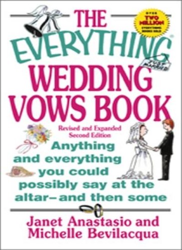 The everything wedding vows - everything,