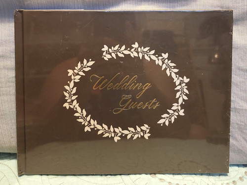 Wedding sign guest book - sign-in,