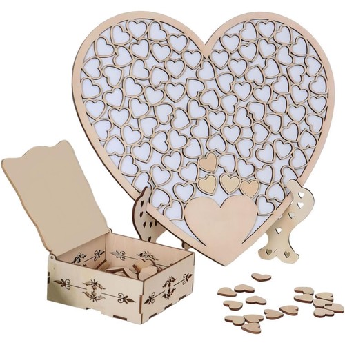 Heart shaped wedding guest - heart-shaped,